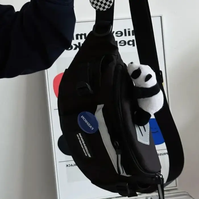 Sac de poitrine coréen Y2K pour étudiants