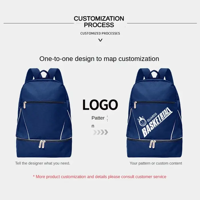 Sac à dos de basket-ball avec Logo imprimé