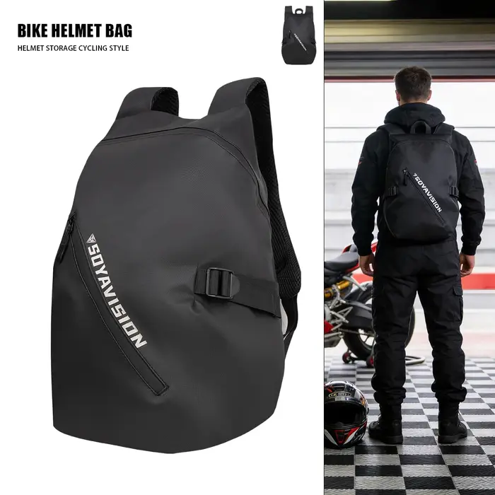 Sac à dos pour casque de moto