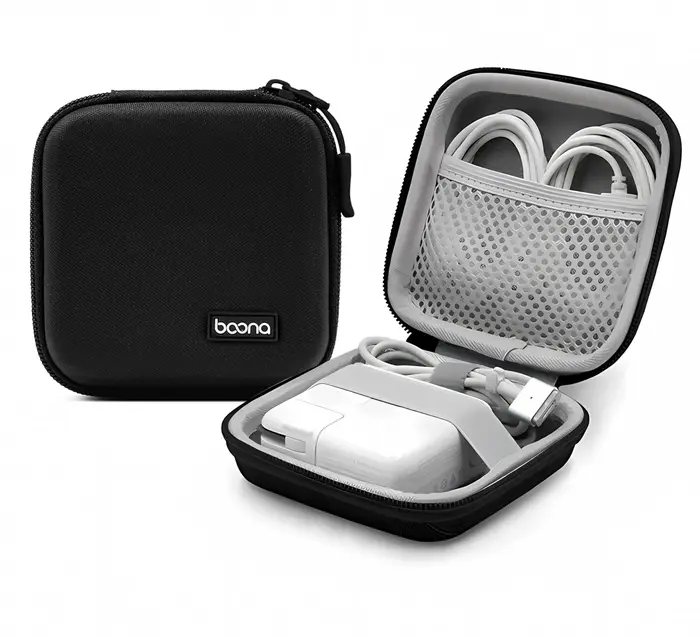 Étui de chargeur pour MacBook, petit organisateur de chargeur, pochette Portable, rangement de voyag
