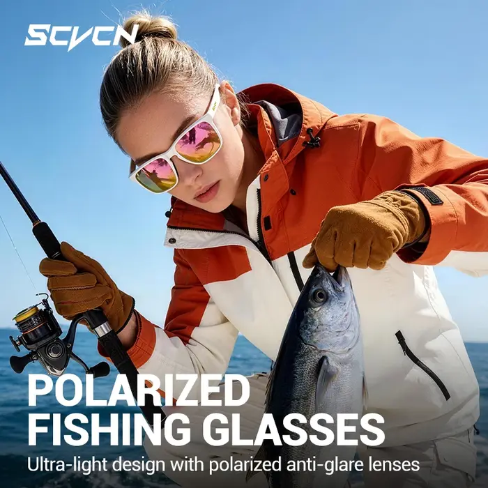 Lunettes de soleil polarisées SCVCN pour homme