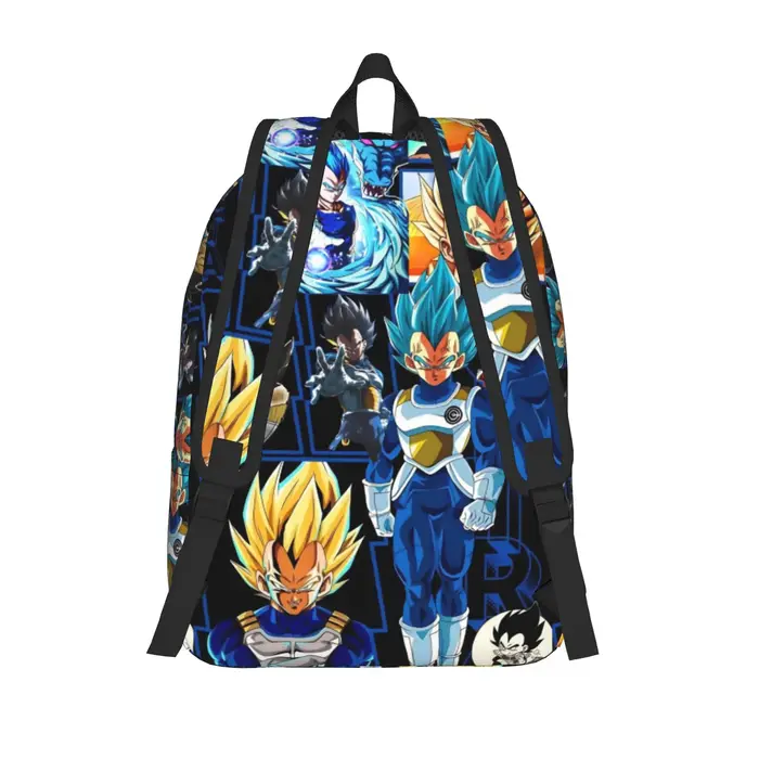 Sac à dos DBZ Vegeta Blue Goku pour hommes et femmes