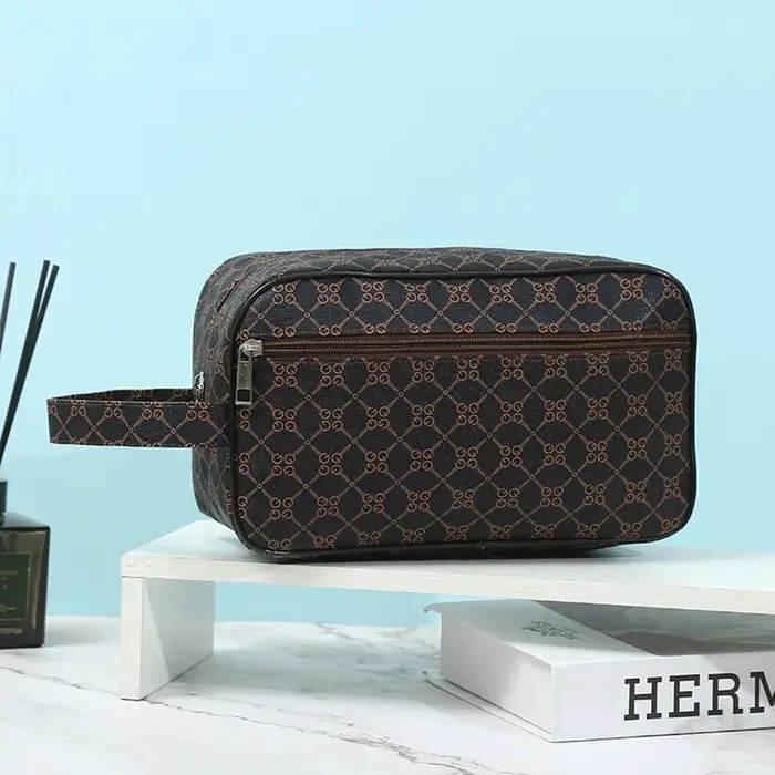 Style Vintage hommes sac pochette de haute qualité en cuir PU pochettes taille sac