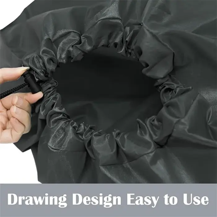 Sac à linge haute capacité avec cordon de serrage - Pochette de rangement de voyage lavable en machine pour vêtements sales - Accessoire de salle de bain