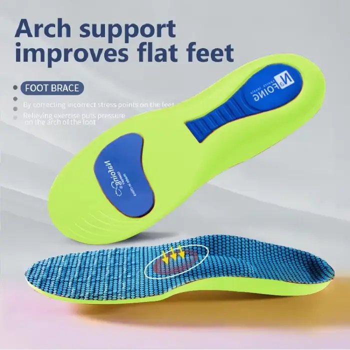 Semelles orthopédiques pour les pieds