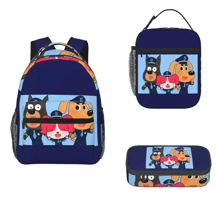 Sheriff Labrador Cartable pour enfants, sacs à dos pour garçons et filles, sac à dos pour enfants, s