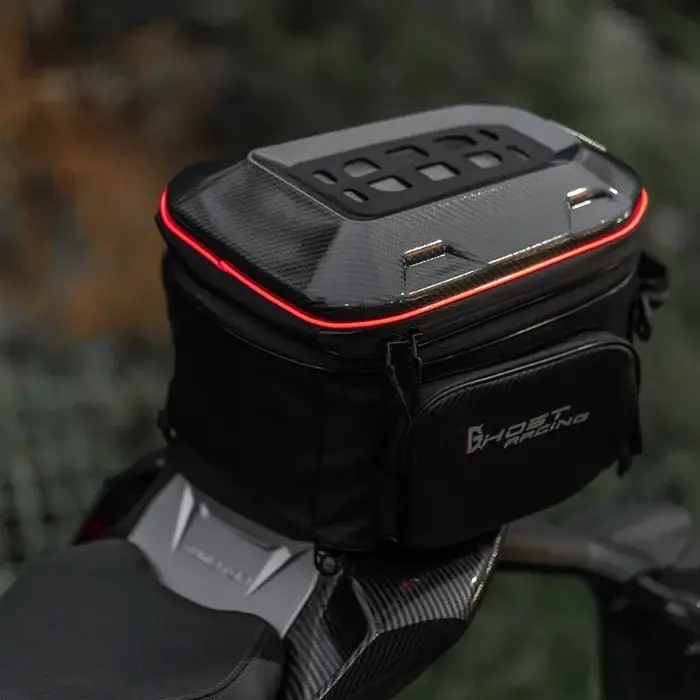 Sac à dos et sacoche arrière multifonctionnels pour moto