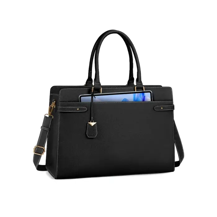 Sac de grande capacité pour ordinateur portable pour femme, sac fourre-tout pour ordinateur portable