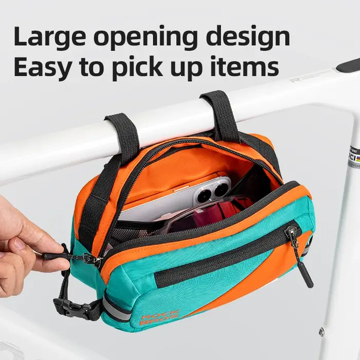 ROCKBROS sac de guidon sac de vélo sacoche Portable multi-usages 2