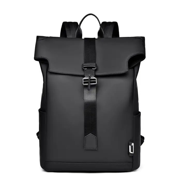 Nouveau Sac à dos pour hommes sac à dos décontracté de luxe à la mode rabattable boucle magnétique sac à dos de voyage