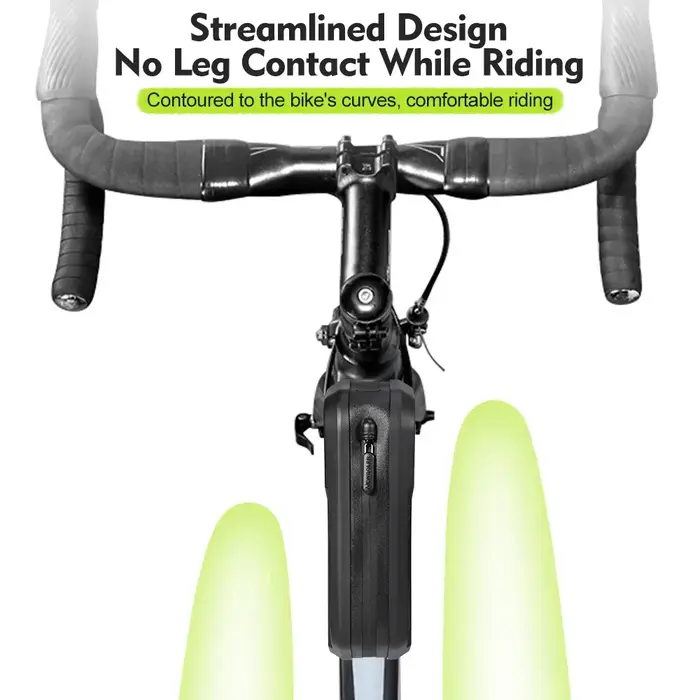 NEWBOLER Sac de vélo étanche pour cadre de vélo