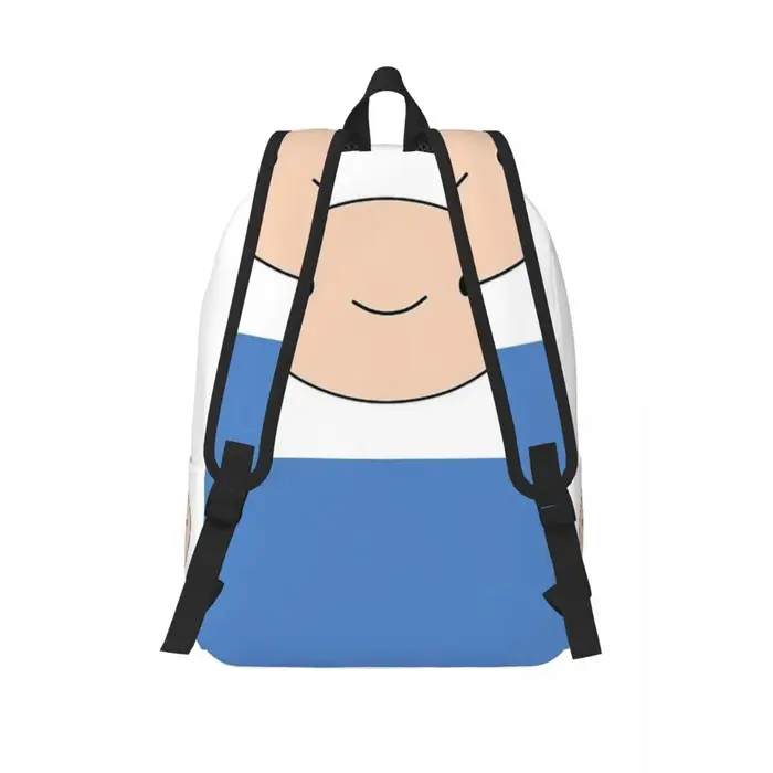 Finn The Human Cartable Cartable Cartable pour Enfants et Adultes, AdventureTime Cartable, Maternelle, Étudiant, Garçon, Fille, Sac à Dos