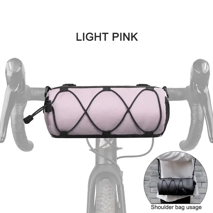 Sac de guidon de vélo portable, sac à bandoulière multifonction de grande capacité, sac à dos pour c
