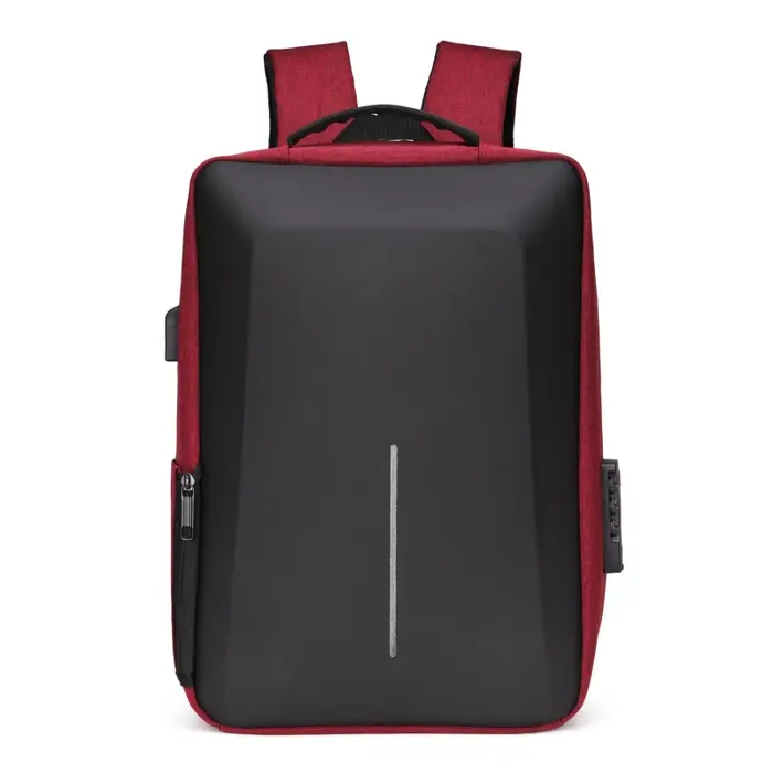 Sac à dos antivol à coque rigide pour homme