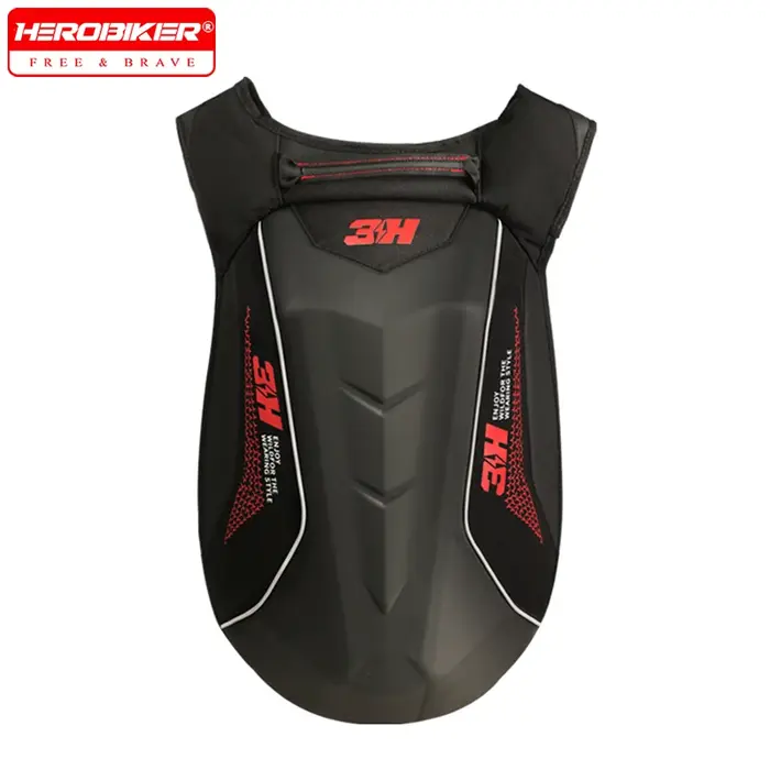 Sac à dos de moto en maille respirante et imperméable, pour Sports de plein air, équitation, réfléch