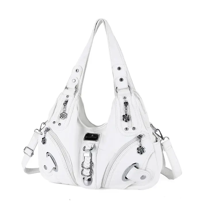 Sac à main polyvalent pour femme, sac à bandoulière noir tendance, sac à poignée supérieure, sacoche