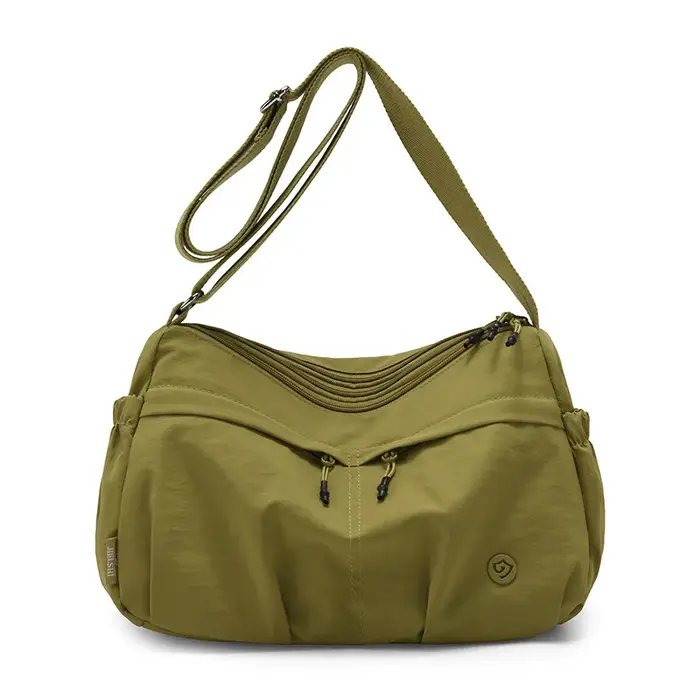 Nouveau Sac Bandoulière en Nylon Macaron 2026 – Style Urbain Minimaliste, Petit Sac Carré de Voyage,