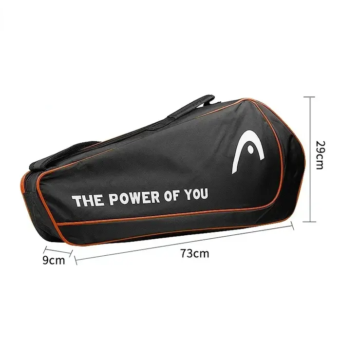 Sac De raquette De Tennis tête 3 Pack formation Sport compétition sac à main à bandoulière courge Badminton Raquete De Padel sac