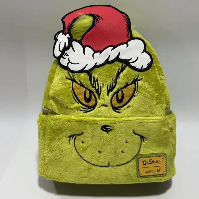 Mini sac à dos décontracté à imprimé de dessin animé à paillettes