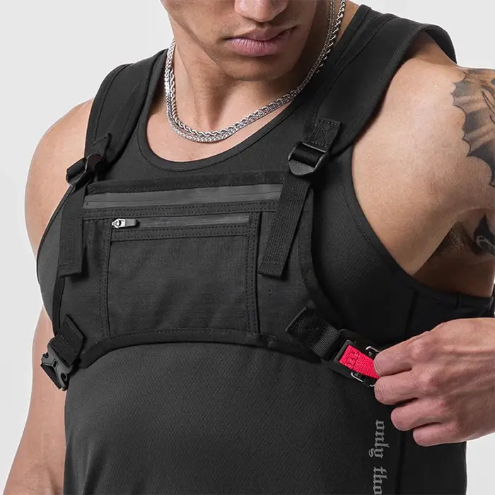 Sac de poitrine de rangement de Sport pour hommes