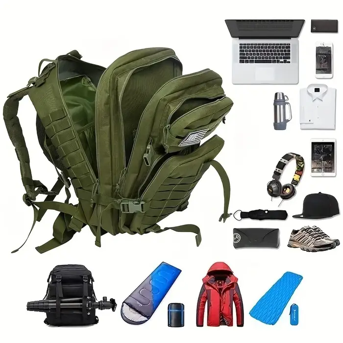 Sac à dos tactique pour hommes et femmes, étanche 50l, de qualité militaire, pour Sports de plein ai