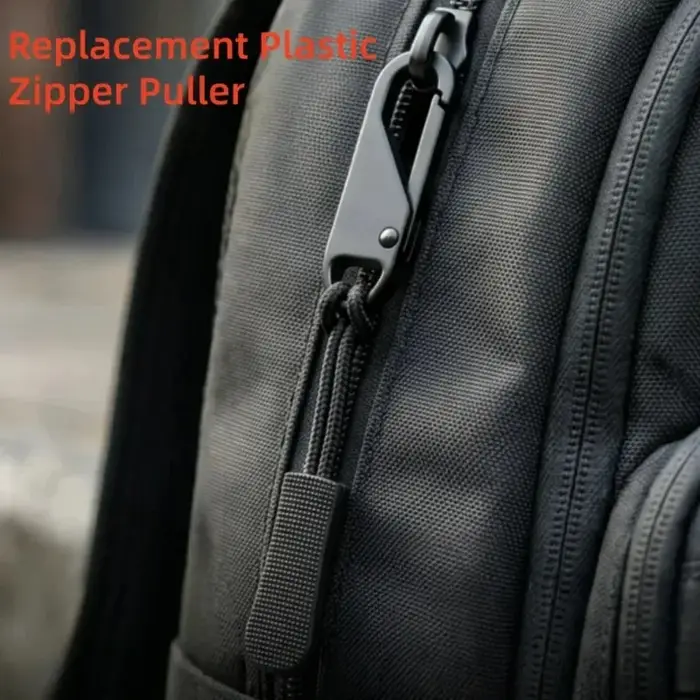 Tirette de fermeture éclair détachable antidérapante pour sac d'école