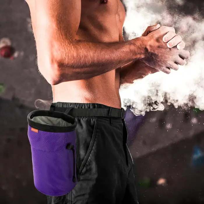 Sac à craie à cordon de serrage
