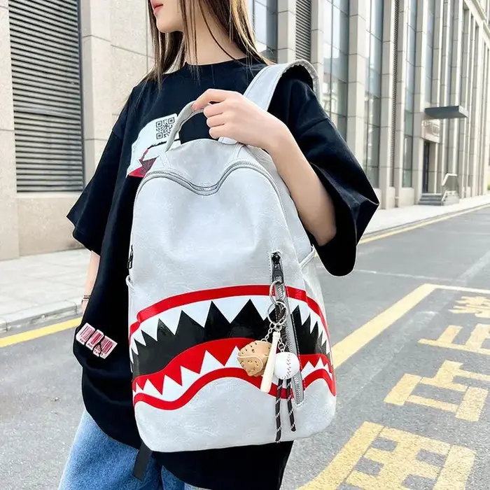 Sac à dos Cool Shark Mouth unisexe