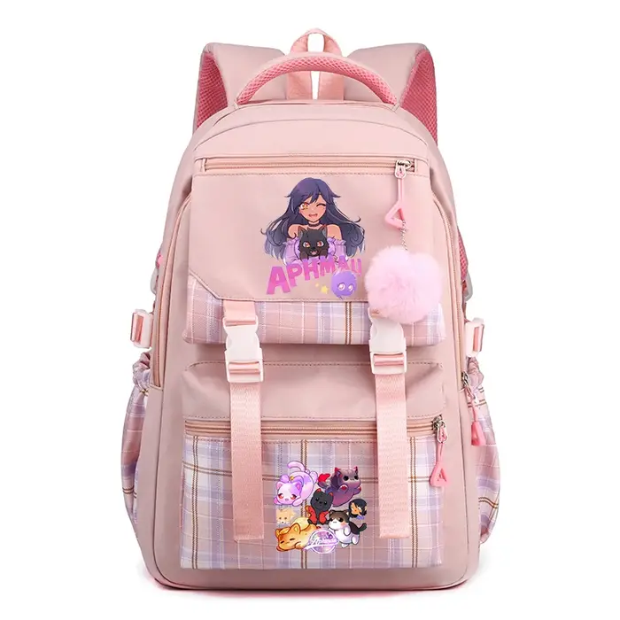 Aphmau imprimer sac à dos mignon dessin animé Sport sac à dos pour garçon fille Kawaii sac à dos ordinateur portable