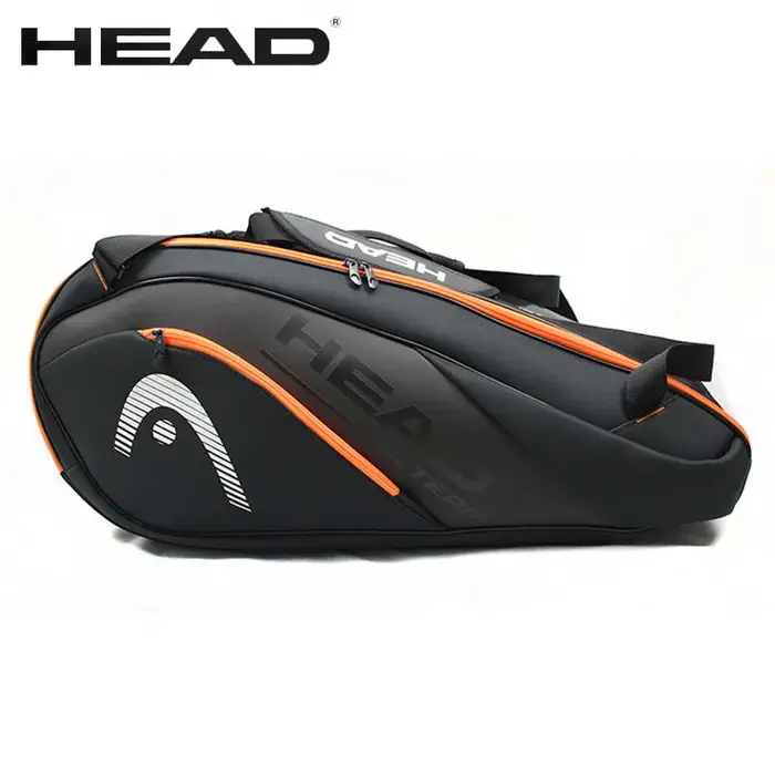 Sac de raquettes de Tennis HEAD 6 pièces sac de sport à coque rigide grande capacité 9