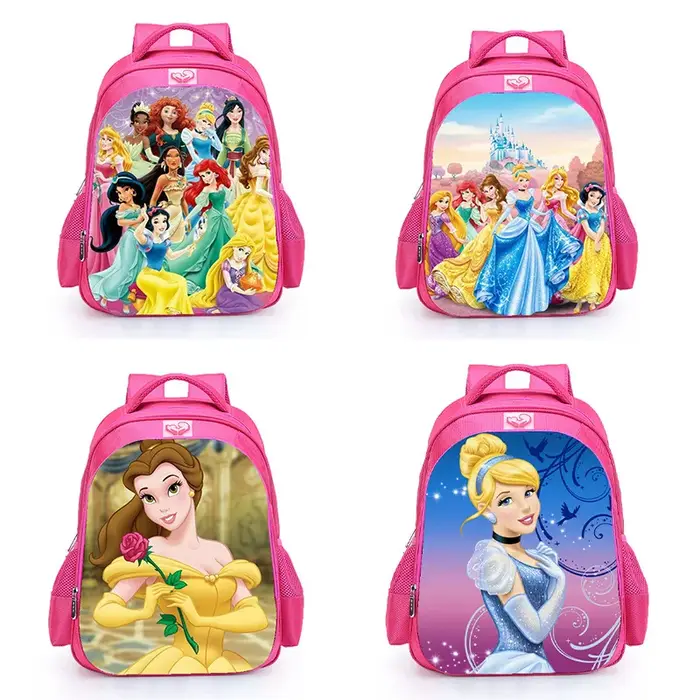 Sacs d'école princesse rose pour filles