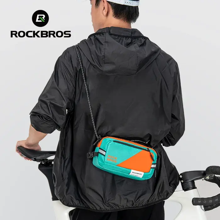 ROCKBROS sac de guidon sac de vélo sacoche Portable multi-usages 2