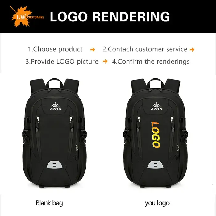 Sac à dos de randonnée personnalisé avec logo