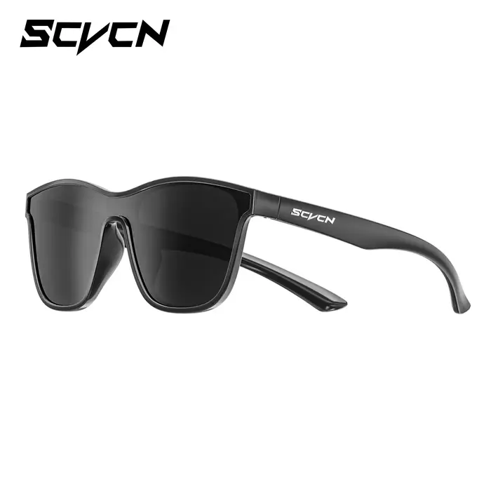 Lunettes de soleil polarisées SCVCN HD UV400, lunettes de sport, lunettes de pêche, lunettes de mode