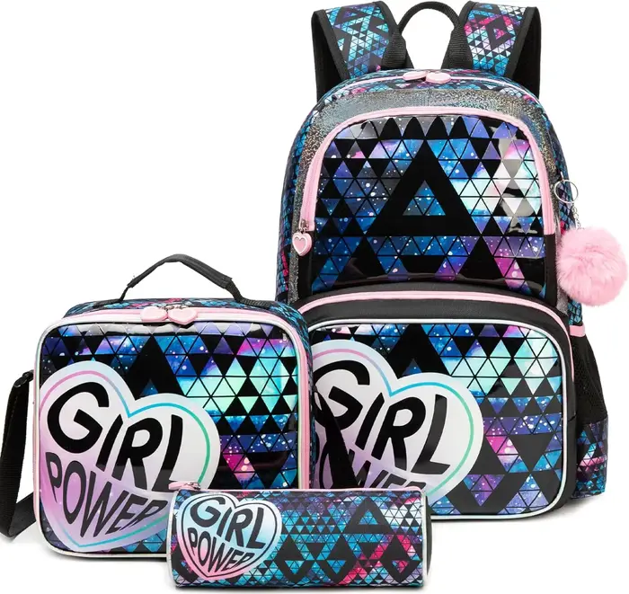 Sac à dos pour filles, sac d'école primaire, sac à livres mignon pour filles, fournitures scolaires 