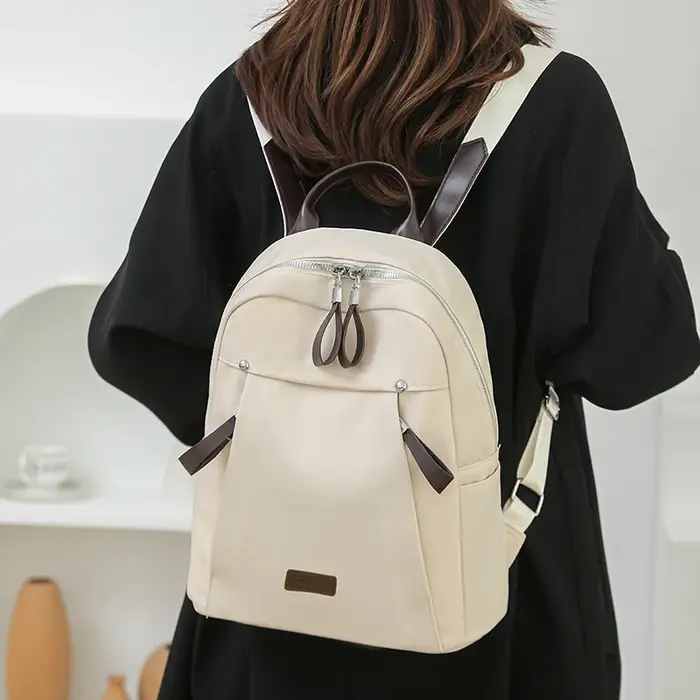 Sac à dos tendance pour femmes avec plusieurs compartiments