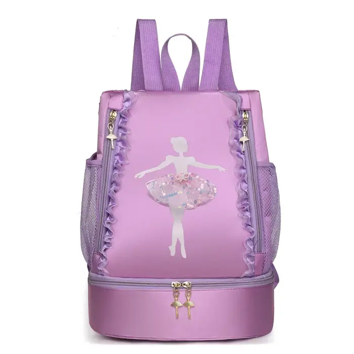 Ruoru nouveau sac de danse de Ballet sac à dos d'école filles enfants sac de Ballet sacs de rangemen