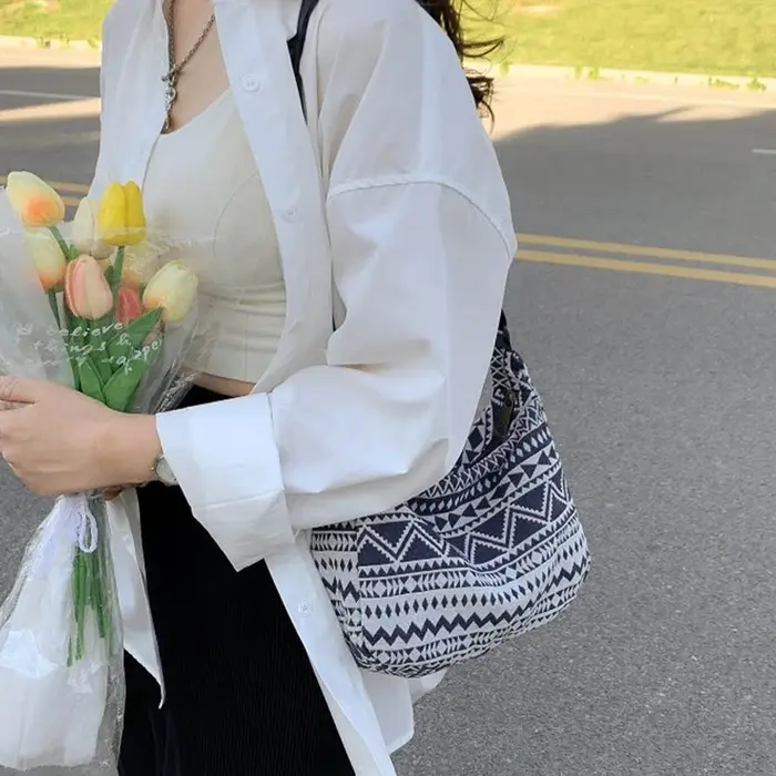 Sac fourre-tout de style neutre pour hommes et femmes