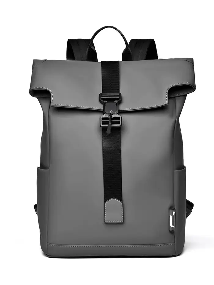 Nouveau Sac à dos pour hommes sac à dos décontracté de luxe à la mode rabattable boucle magnétique sac à dos de voyage