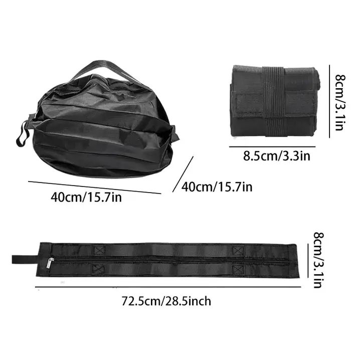 Sacs de courses pliables