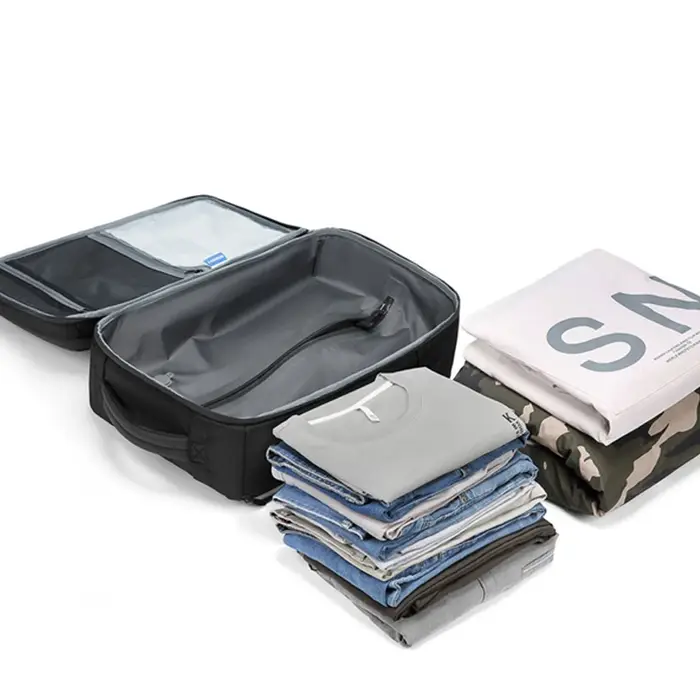 Voyage hommes compression sous vide sac à dos affaires 16 pouces sac à dos pour ordinateur portable