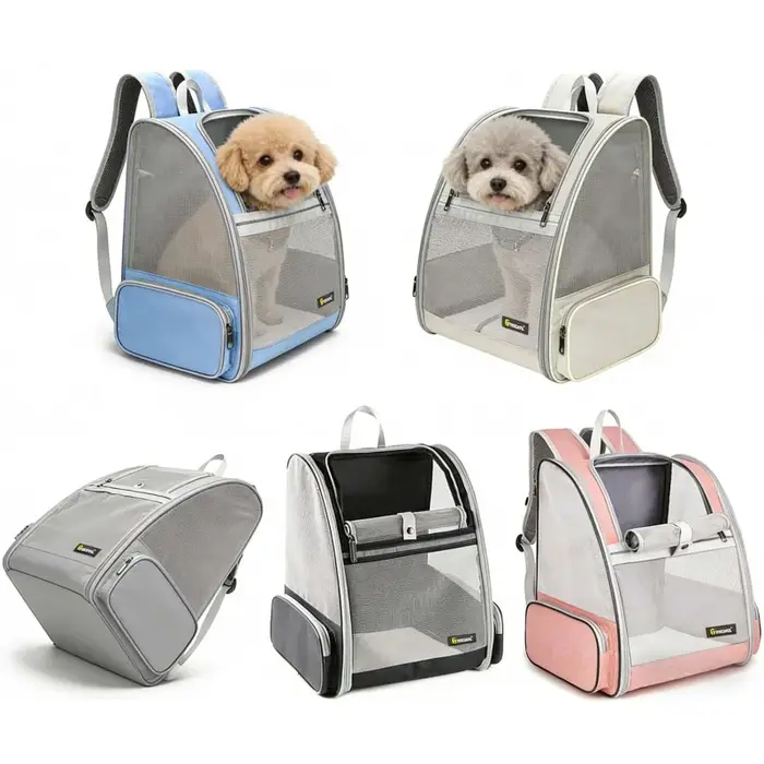 Sac à dos universel à bulles pour chiens et chats, transporteur de voyage portable avec design innovant, plusieurs couleurs disponibles
