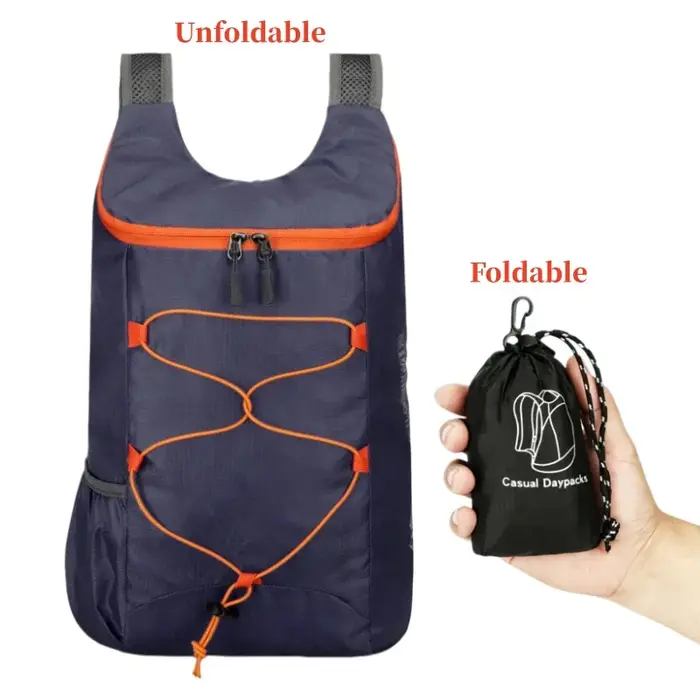 Sac de randonnée pliable pour l'extérieur