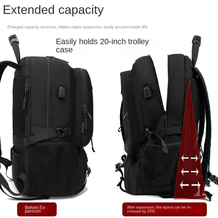 50L 60L 80L sac à dos de voyage pour femmes et hommes grande capacité en plein air étanche
