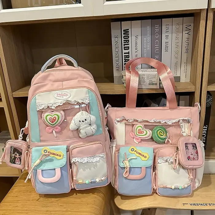 Sac à dos scolaire pour fille, sac à dos pour enfants, adolescents, femmes, sac d'école primaire, sac à livres pour adolescentes