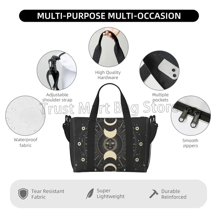 Sac de sport de voyage unisexe