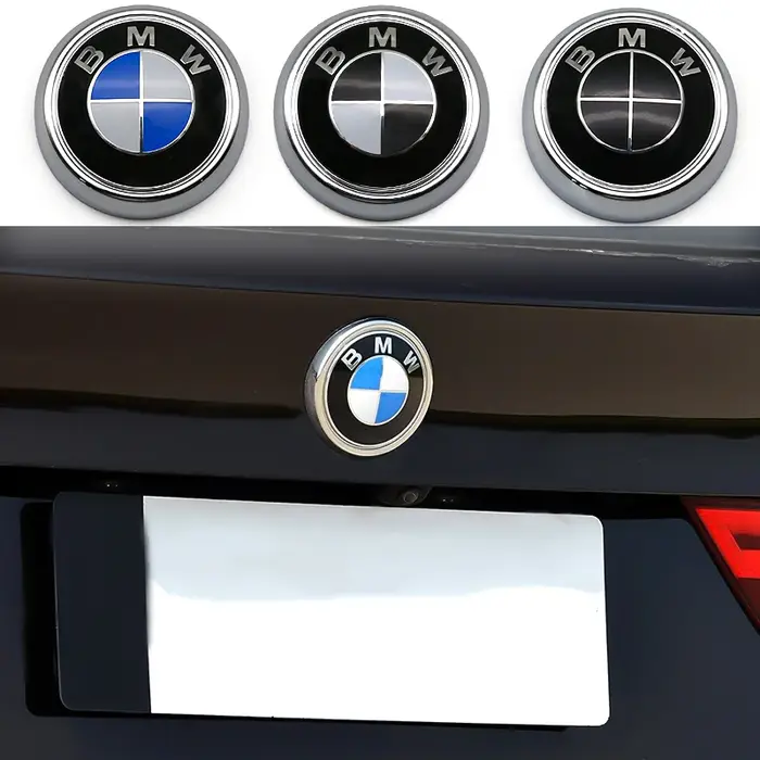 Logo ABS automobile, logo bleu et blanc