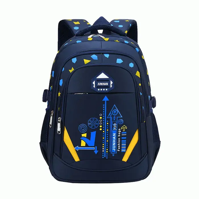 Sac à bandoulière pour enfants motif géométrique sac à dos pour enfant dans le cartable primaire adolescent garçon fille sac à dos livre sac étanche Mochila