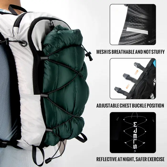 Sac à dos de course à pied WRELS pour l'extérieur