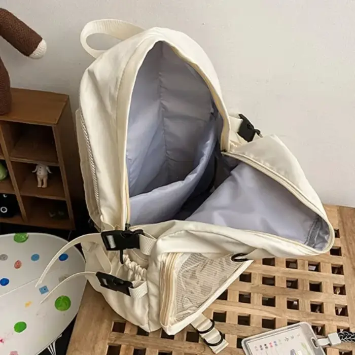 Sac d'école Style Collage pour adolescente Itabag Kawaii sac à dos Transparent amour coeur JK sac à dos femmes nouveau 2026 pochette d'ordinateur